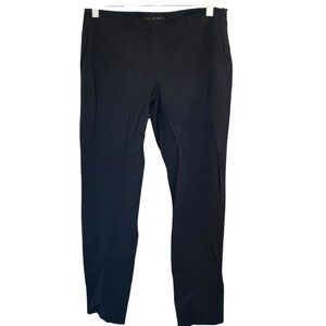 Theory Belisa Monaco Black Stretch Ankle Slim Office Trousers Pants Womens 4